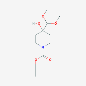 1-Boc-4-Dimethoxymethyl-4-hydroxypiperidine