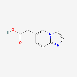 2-(Imidazo[1,2-a]pyridin-6-yl)acetic acid