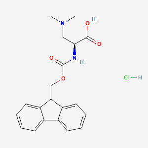 (S)-2-((((9H-Fluoren-9-yl)methoxy)carbonyl)amino)-3-(dimethylamino)propanoic acid hydrochloride