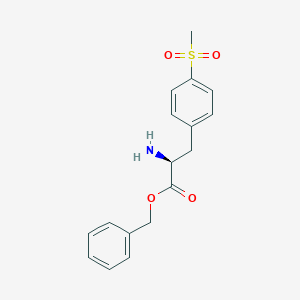 Benzyl (S)-2-amino-3-(4-(methylsulfonyl)phenyl)propanoate