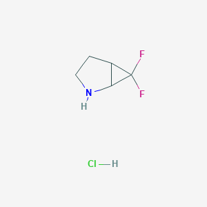 6,6-Difluoro-2-azabicyclo[3.1.0]hexane hydrochloride