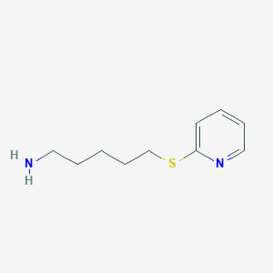 5-(Pyridin-2-ylthio)pentan-1-amine