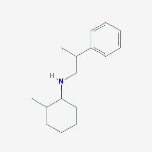 2-methyl-N-(2-phenylpropyl)cyclohexan-1-amine