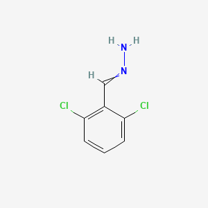 molecular formula C7H6Cl2N2 B1334652 Benzaldehyde, 2,6-dichloro-, hydrazone 