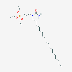 molecular formula C28H60N2O4Si B13346541 N-octadecyl-n-[3-(triethoxysilyl)propyl]urea 