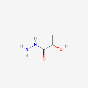 molecular formula C3H8N2O2 B13346550 (S)-2-Hydroxypropanehydrazide CAS No. 934175-23-2