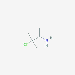 3-Chloro-3-methylbutan-2-amine