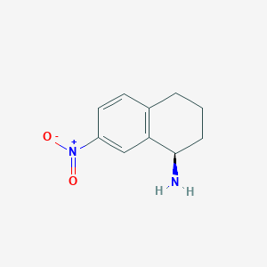 (R)-7-Nitro-1,2,3,4-tetrahydronaphthalen-1-amine