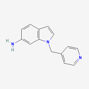 1-(Pyridin-4-ylmethyl)-1H-indol-6-amine