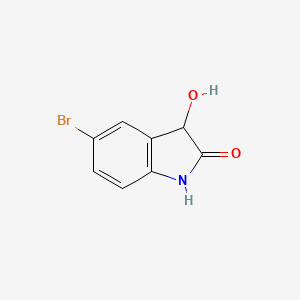 molecular formula C8H6BrNO2 B1334670 5-Bromo-3-hydroxy-2-indolinone CAS No. 99304-37-7