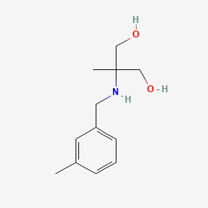 2-Methyl-2-((3-methylbenzyl)amino)propane-1,3-diol