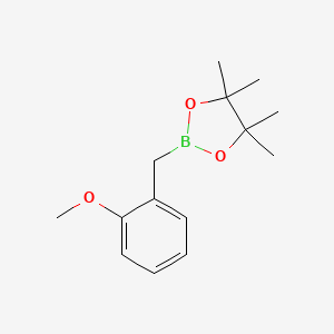 2-(2-Methoxybenzyl)-4,4,5,5-tetramethyl-1,3,2-dioxaborolane