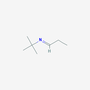 molecular formula C7H15N B13346861 Tert-butyl(propylidene)amine CAS No. 7020-81-7