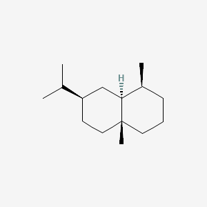 molecular formula C15H28 B13346869 (1S,4AR,7R,8aS)-7-isopropyl-1,4a-dimethyldecahydronaphthalene 