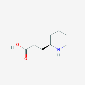 (R)-3-(Piperidin-2-yl)propanoic acid