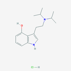 molecular formula C16H25ClN2O B133469 4-HO-DiPT CAS No. 63065-90-7