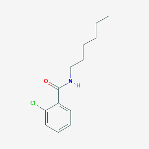 molecular formula C13H18ClNO B13346914 2-chloro-N-hexylbenzamide CAS No. 62797-98-2