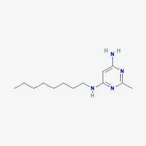 2-methyl-N4-octylpyrimidine-4,6-diamine