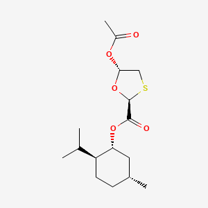 (1R,2S,5R)-2-Isopropyl-5-methylcyclohexyl (2S,5S)-5-acetoxy-1,3-oxathiolane-2-carboxylate