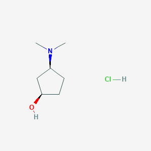 Rel-(1R,3S)-3-(dimethylamino)cyclopentan-1-ol hydrochloride