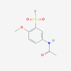 5-(Acetylamino)-2-methoxybenzenesulfonyl fluoride