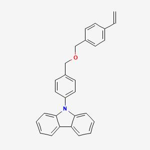 9-(4-(((4-Vinylbenzyl)oxy)methyl)phenyl)-9H-carbazole