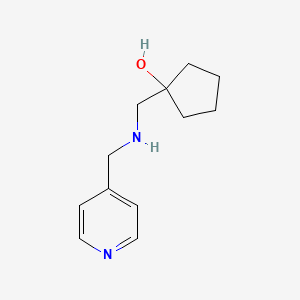 1-(((Pyridin-4-ylmethyl)amino)methyl)cyclopentan-1-ol