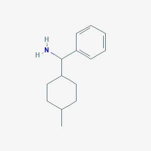 (4-Methylcyclohexyl)(phenyl)methanamine