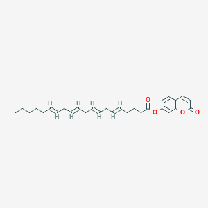 2-Oxo-2H-chromen-7-yl icosa-5,8,11,14-tetraenoate