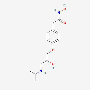 N-Hydroxy-2-(4-(2-hydroxy-3-(isopropylamino)propoxy)phenyl)acetamide