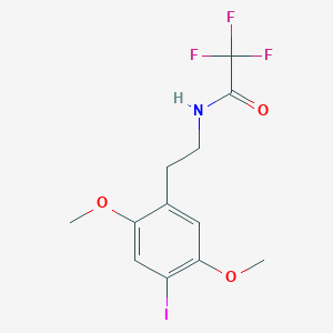 2,2,2-Trifluoro-N-[2-(4-iodo-2,5-dimethoxyphenyl)ethyl]acetamide