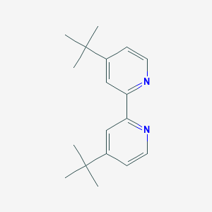 molecular formula C18H24N2 B1334720 4,4'-二叔丁基-2,2'-联吡啶 CAS No. 72914-19-3