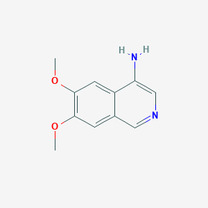 6,7-Dimethoxyisoquinolin-4-amine