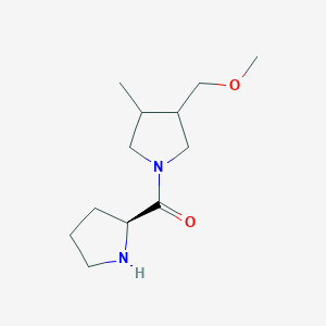 1-(L-Prolyl)-3-(methoxymethyl)-4-methylpyrrolidine