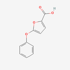 molecular formula C11H8O4 B1334726 5-Phenoxy-2-furoic acid CAS No. 60698-32-0