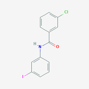 3-chloro-N-(3-iodophenyl)benzamide