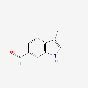 2,3-Dimethyl-1H-indole-6-carbaldehyde