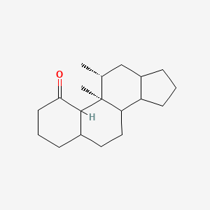 (9S,11R)-9,11-Dimethylhexadecahydro-1H-cyclopenta[a]phenanthren-1-one