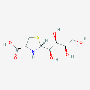 molecular formula C8H15NO6S B1334733 (2R,4R)-2-[D-木糖-四羟基丁-1-基]-1,3-噻唑烷-4-羧酸 CAS No. 110270-19-4
