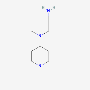 N1,2-Dimethyl-N1-(1-methylpiperidin-4-yl)propane-1,2-diamine