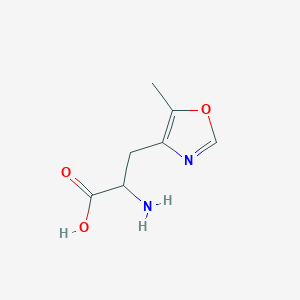 2-Amino-3-(5-methyloxazol-4-yl)propanoic acid