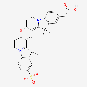 molecular formula C31H32N2O6S B13347445 Cy3B carboxylic acid 