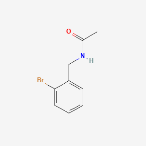 molecular formula C9H10BrNO B1334749 N-(2-溴苄基)乙酰胺 CAS No. 74315-07-4