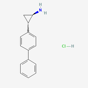 (1R,2S)-2-([1,1'-Biphenyl]-4-yl)cyclopropan-1-amine hydrochloride