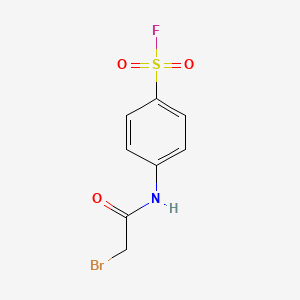 4-[(Bromoacetyl)amino]benzenesulfonyl fluoride