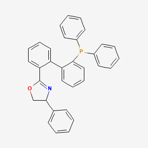 (1S,4S)-2-(2'-(Diphenylphosphaneyl)-[1,1'-biphenyl]-2-yl)-4-phenyl-4,5-dihydrooxazole