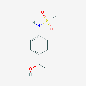 (S)-N-(4-(1-Hydroxyethyl)phenyl)methanesulfonamide