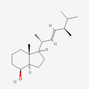 (1R,3AR,4S,7aR)-1-((2R,5R,E)-5,6-dimethylhept-3-en-2-yl)-7a-methyloctahydro-1H-inden-4-ol