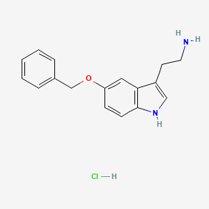 molecular formula C17H19ClN2O B1334757 5-Benzyloxytryptamine hydrochloride CAS No. 52055-23-9