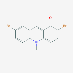 2,7-Dibromo-10-methylacridin-1(10H)-one